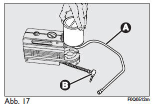 Verfahren zum austausch der spraydose