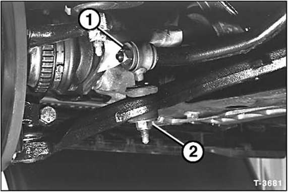 Stabilisator aus-und einbauen