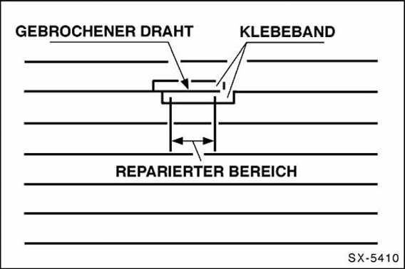 Heizbare heckscheibe prüfen