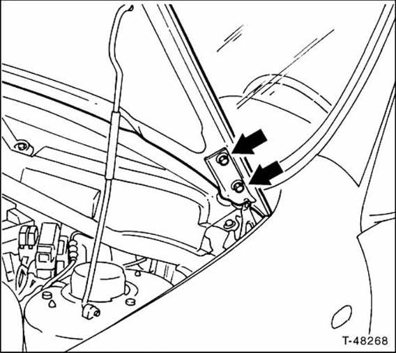 Motorhaube aus- und einbauen/ ersetzen und ausrichten