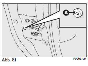 Notvorrichtung verriegelung der hintertüren