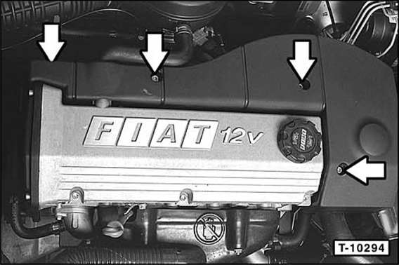 Zundspulen aus- und einbauen/prufen