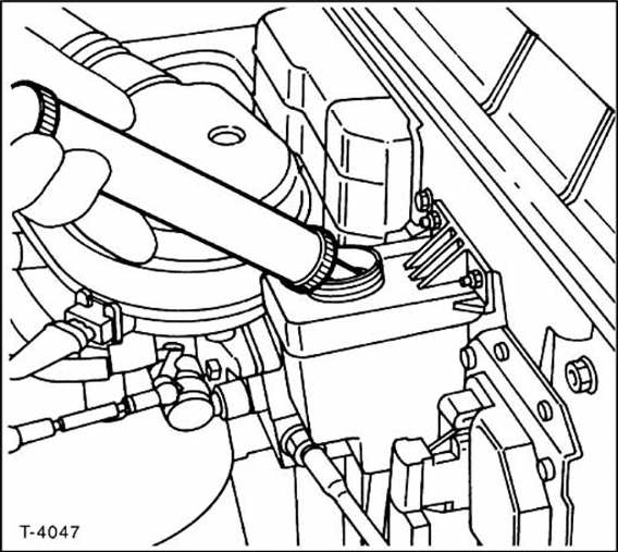 Lenkhilfepumpe (servopumpe) aus-und einbauen