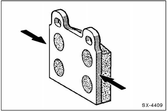 Scheibenbremsbeläge hinten aus-und einbauen