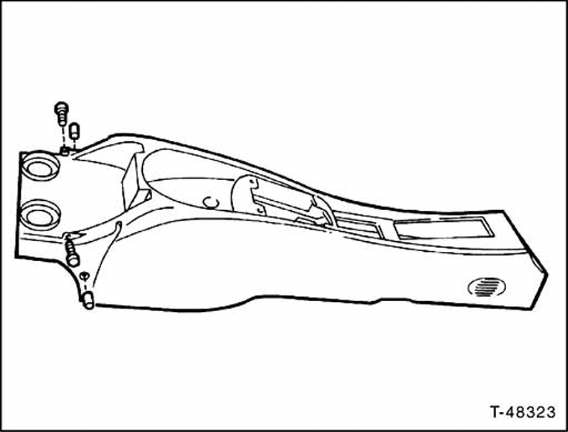 Mittelkonsole aus- und einbauen