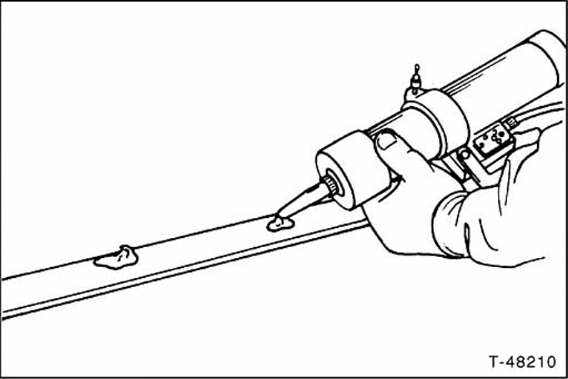 Seitliche stoÿleiste auswechseln